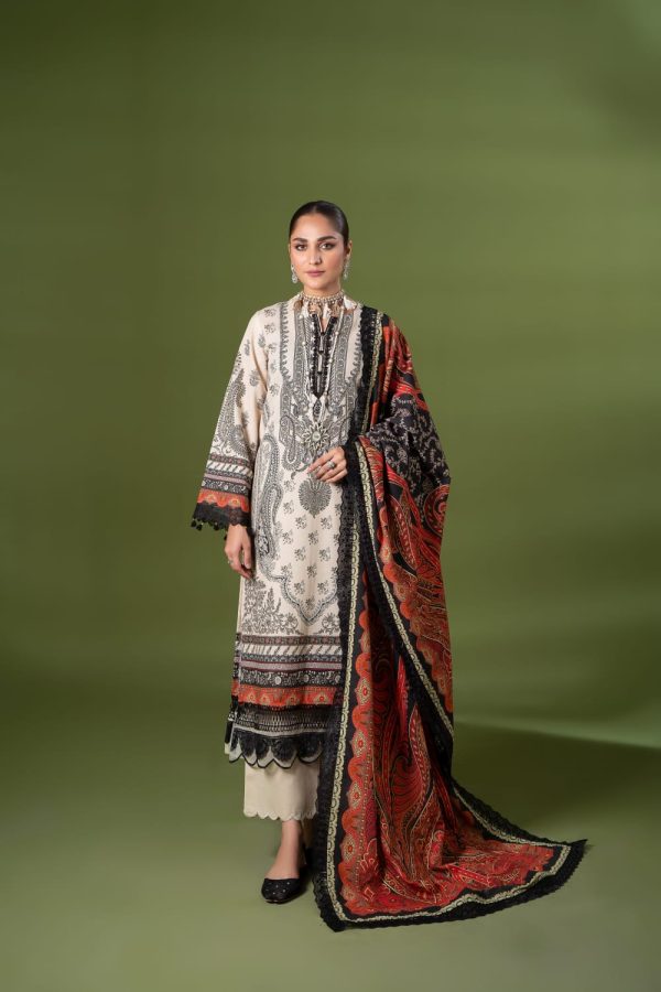 MAUSUMMERY UNSTITCHED DIGITAL KHADDAR VOL 4 (MINNHA)